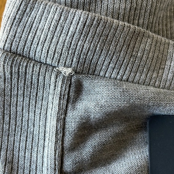 Chaser Kids Girl Heather Gray Cozy Rib-Trim Pull On Jogger Pants Size 10 NWT - Picture 3 of 3